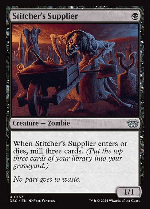 Stitcher's Supplier (157) [Duskmourn: House of Horror Commander]
