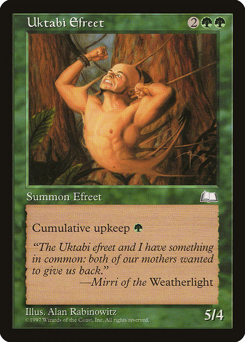 Uktabi Efreet (143) [Weatherlight]
