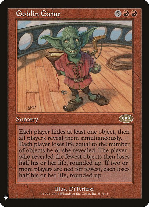 Goblin Game (PLS-61) [The List]