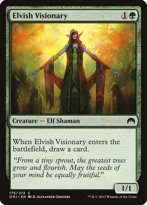 Elvish Visionary (175) [Magic Origins]