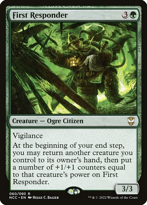 First Responder (60) [New Capenna Commander]