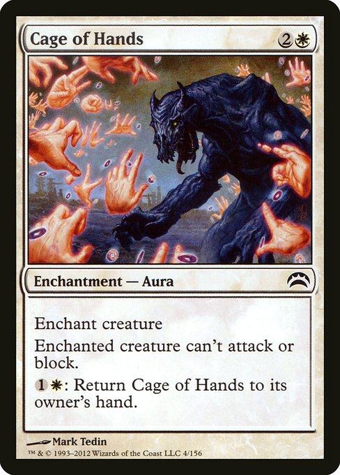 Cage of Hands (4) [Planechase 2012]