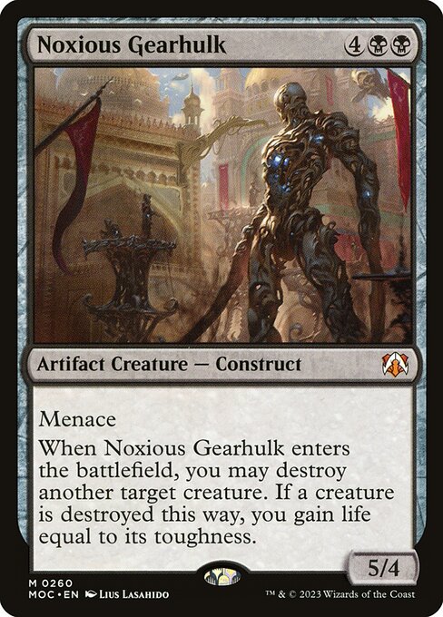 Noxious Gearhulk (260) [March of the Machine Commander]