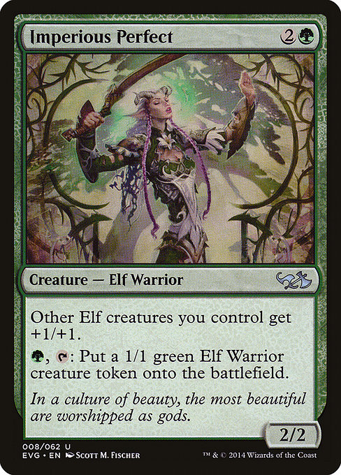 Imperious Perfect (8) [Duel Decks Anthology: Elves vs. Goblins]