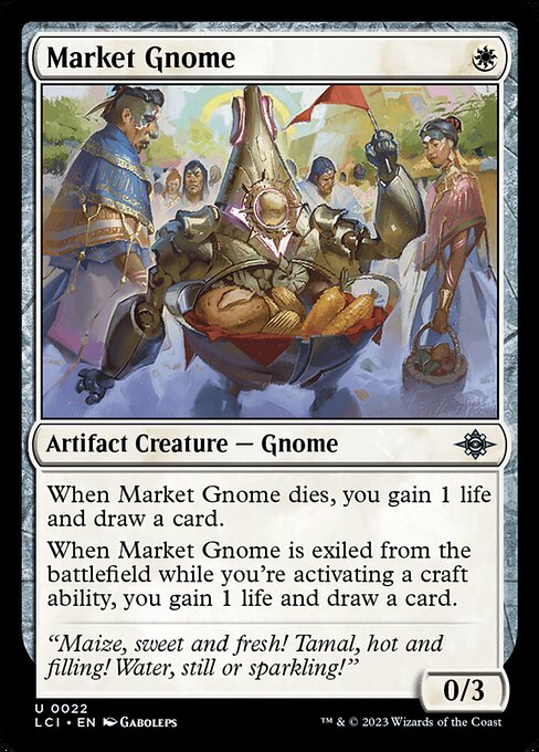 Market Gnome (22) [The Lost Caverns of Ixalan]