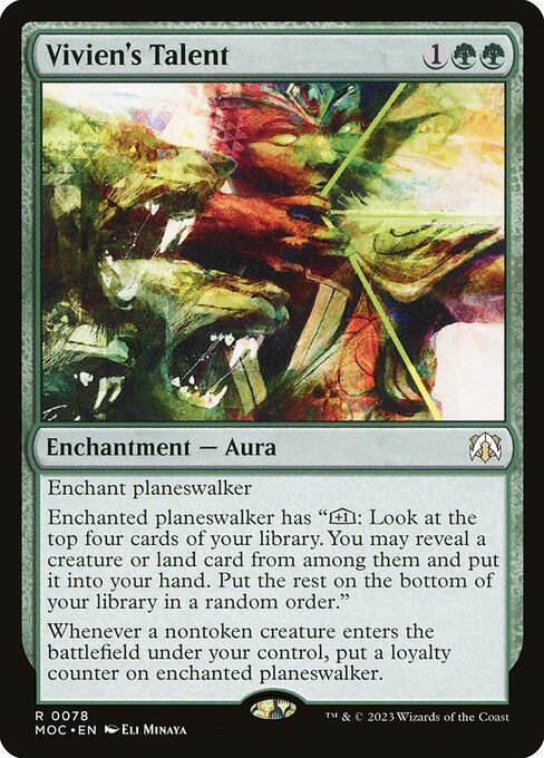Vivien's Talent (78) [March of the Machine Commander]