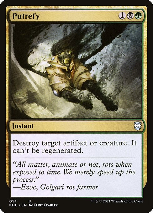 Putrefy (91) [Kaldheim Commander]