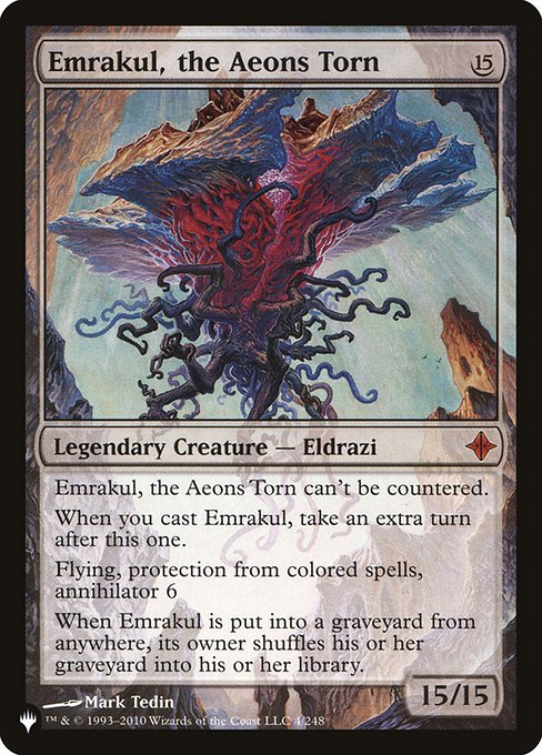 Emrakul, the Aeons Torn (ROE-4) [The List]