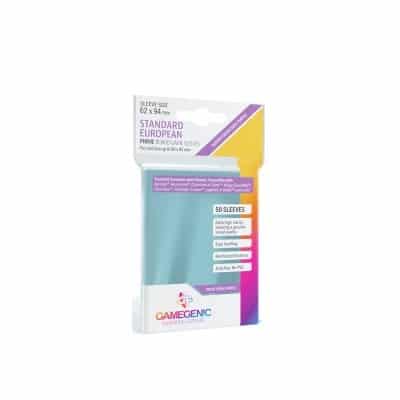 Gamegenic Prime Standard European Sleeves (50ct) 62mm x 94mm image 0