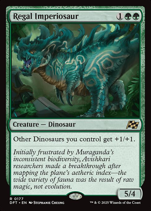 Regal Imperiosaur (177) [Aetherdrift]