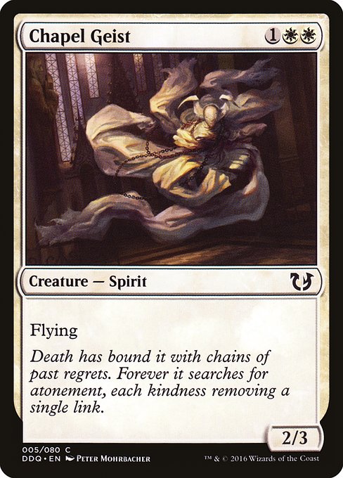 Chapel Geist (5) [Duel Decks: Blessed vs. Cursed]