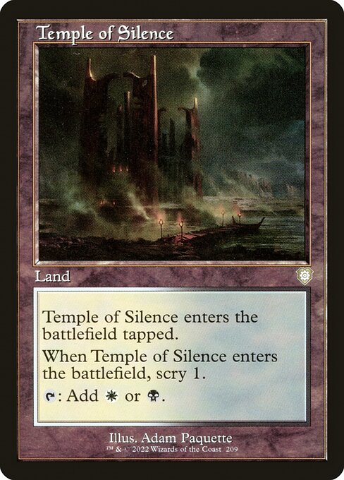 Temple of Silence (209) [The Brothers' War Commander]