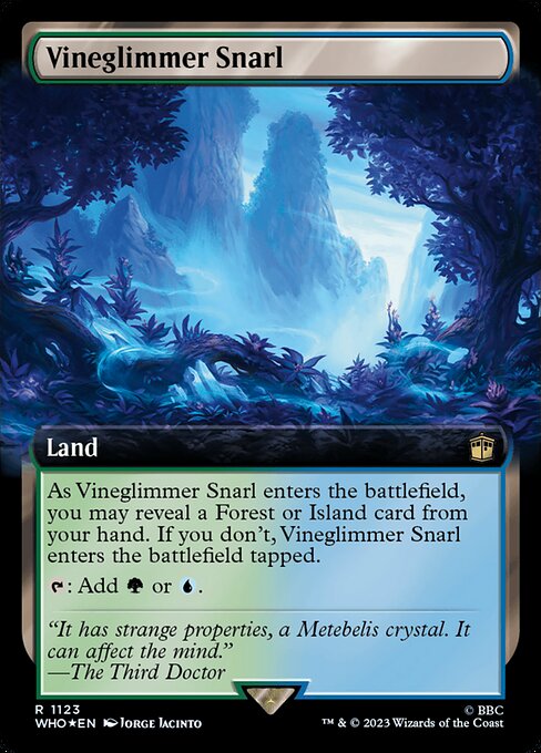 Vineglimmer Snarl (1123) [Doctor Who] [Extended Art]