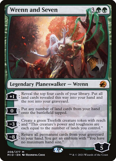 Wrenn and Seven (208p) [Innistrad: Midnight Hunt Promos]
