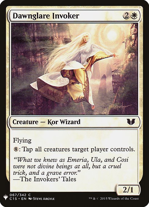 Dawnglare Invoker (C15-67) [The List]