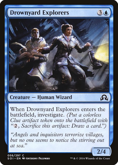 Drownyard Explorers (56) [Shadows over Innistrad]