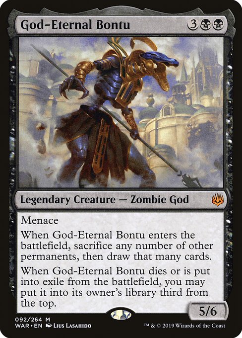 God-Eternal Bontu (92) [War of the Spark]
