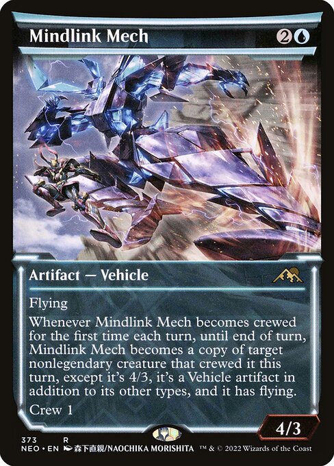 Mindlink Mech (373) [Kamigawa: Neon Dynasty] [Showcase]