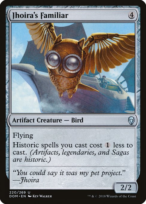 Jhoira's Familiar (220) [Dominaria]