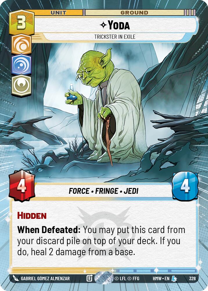 Yoda - Trickster in Exile (Hyperspace) (328) [Homeworlds]