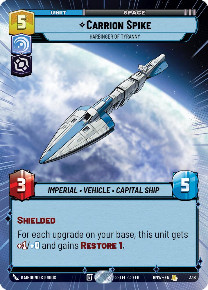 Carrion Spike - Harbinger of Tyranny (Hyperspace) (338) [Homeworlds]