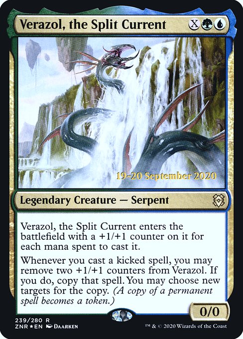 Verazol, the Split Current (239s) [Zendikar Rising Promos]