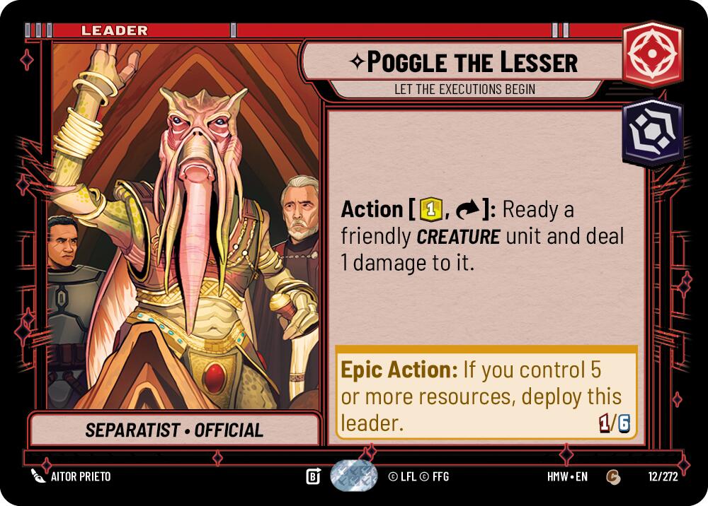 Poggle the Lesser - Let the Executions Begin (12/272) [Homeworlds]