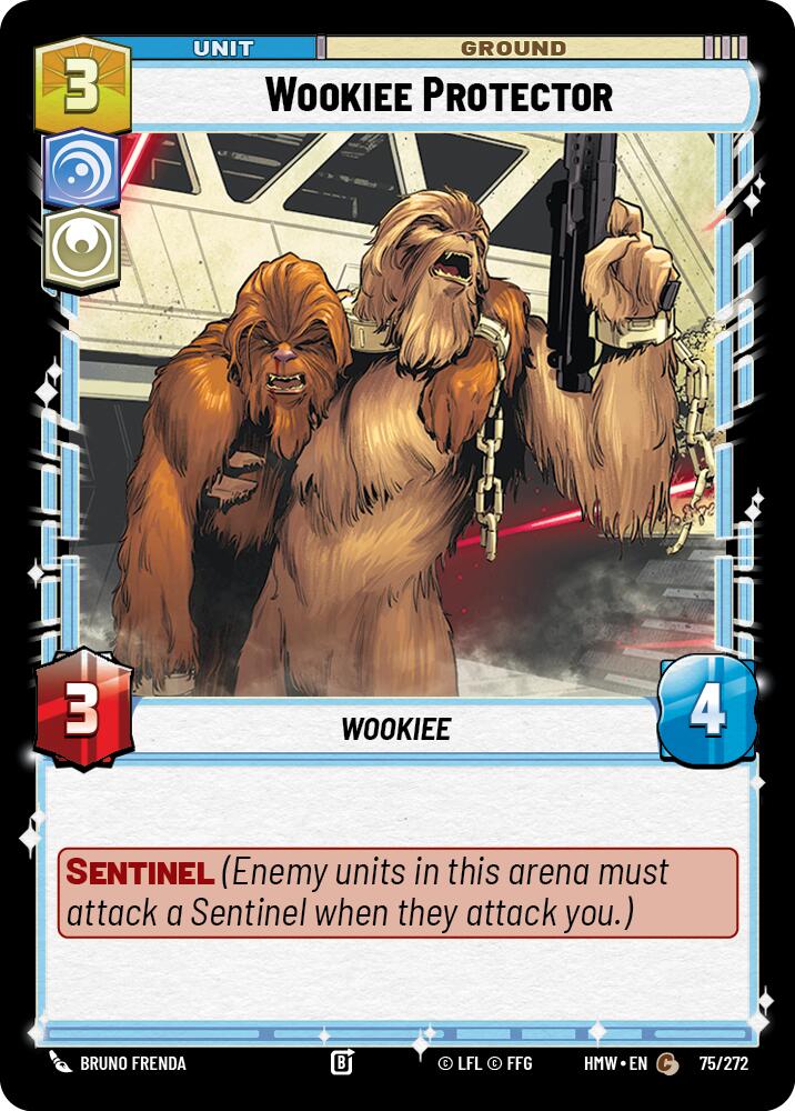 Wookiee Protector (75/272) [Homeworlds]