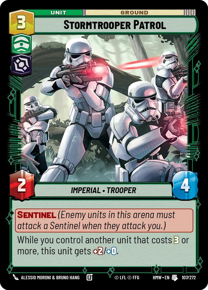 Stormtrooper Patrol (107/272) [Homeworlds]