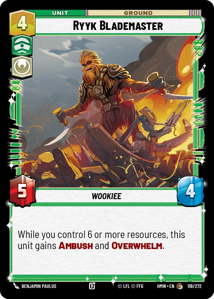 Ryyk Blademaster (118/272) [Homeworlds]