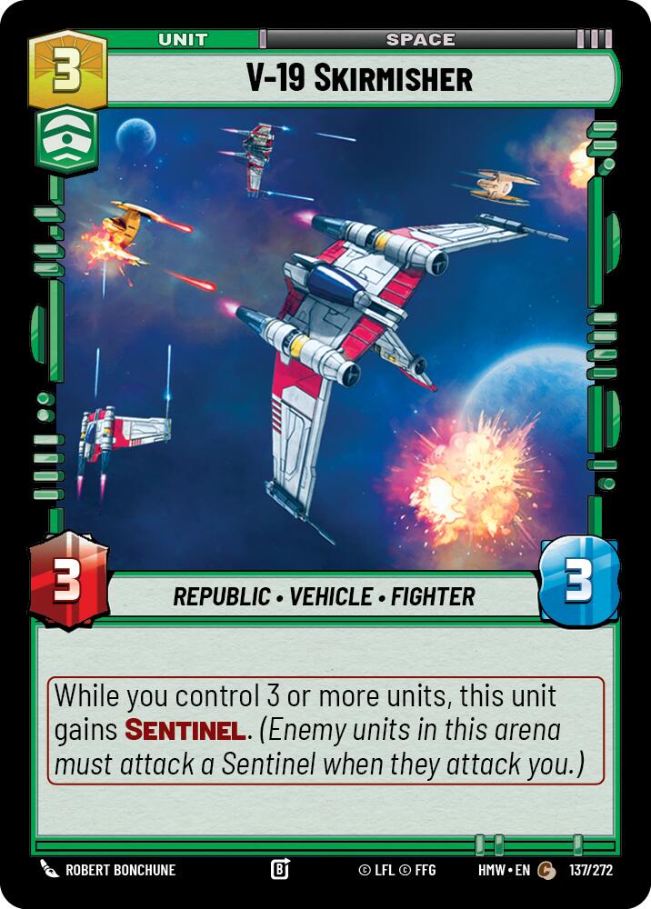 V-19 Skirmisher (137/272) [Homeworlds]