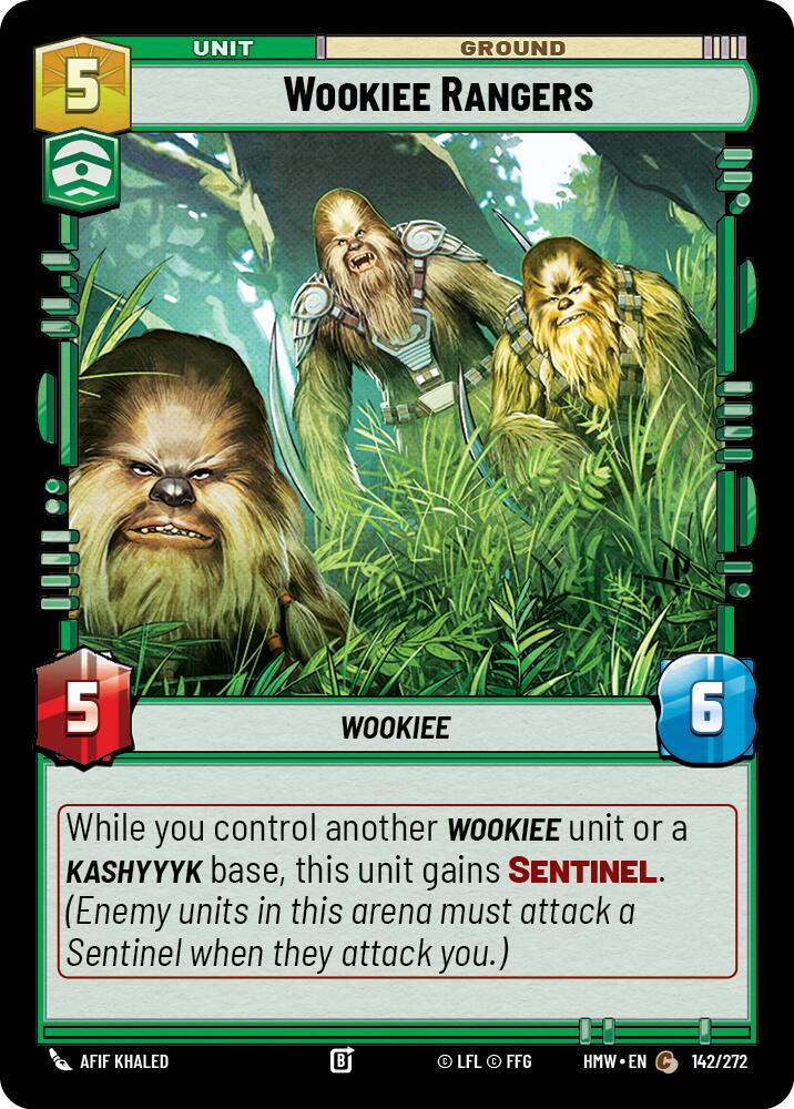 Wookiee Rangers (142/272) [Homeworlds]