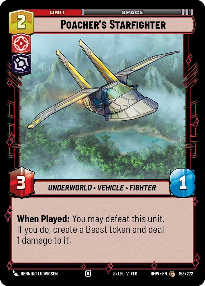 Poacher's Starfighter (153/272) [Homeworlds]