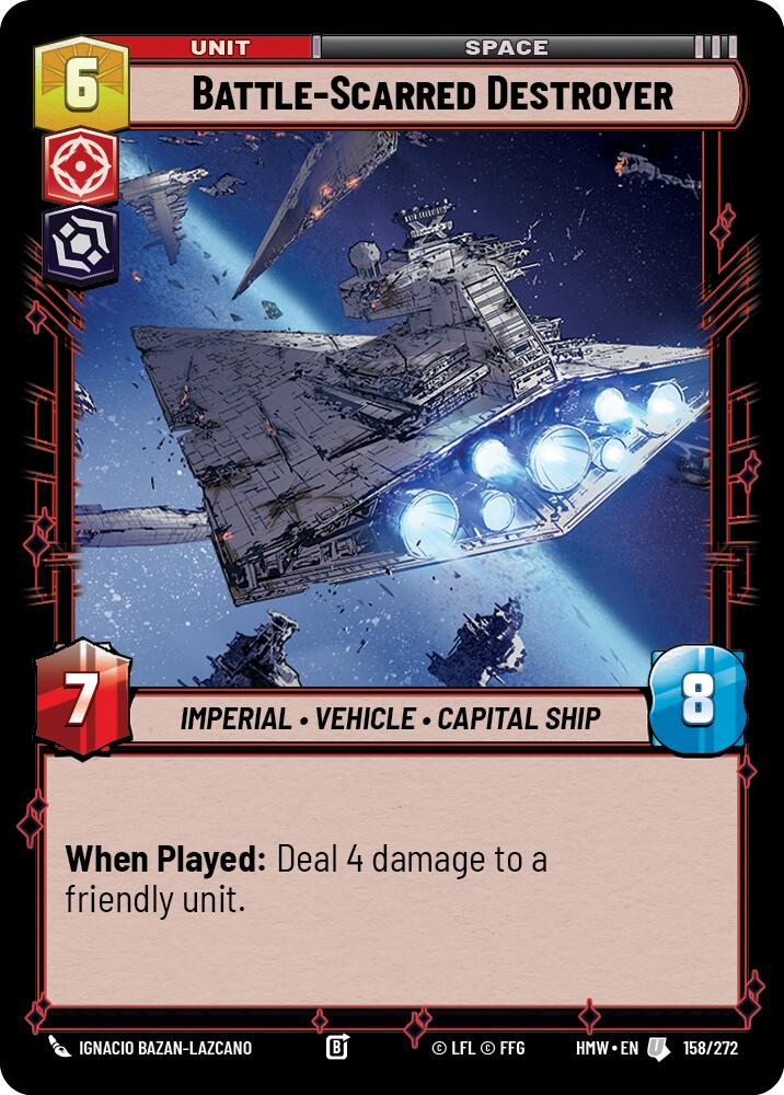 Battle-Scarred Destroyer (158/272) [Homeworlds]
