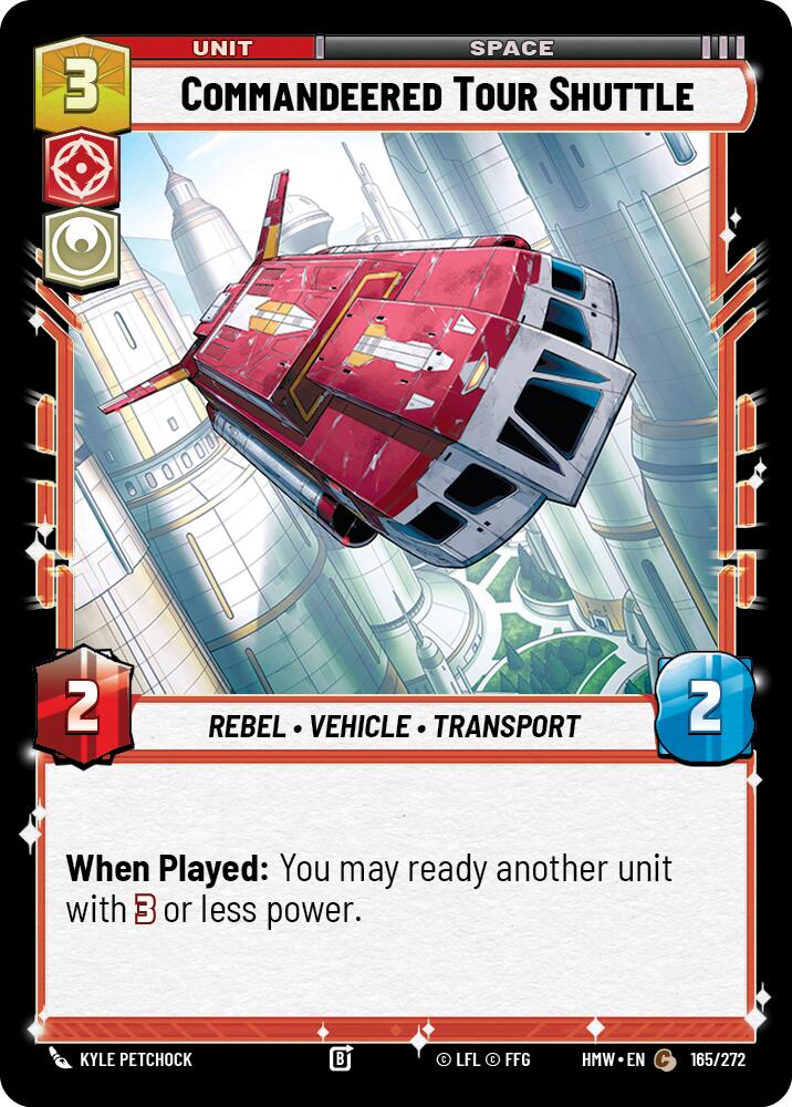 Commandeered Tour Shuttle (165/272) [Homeworlds]