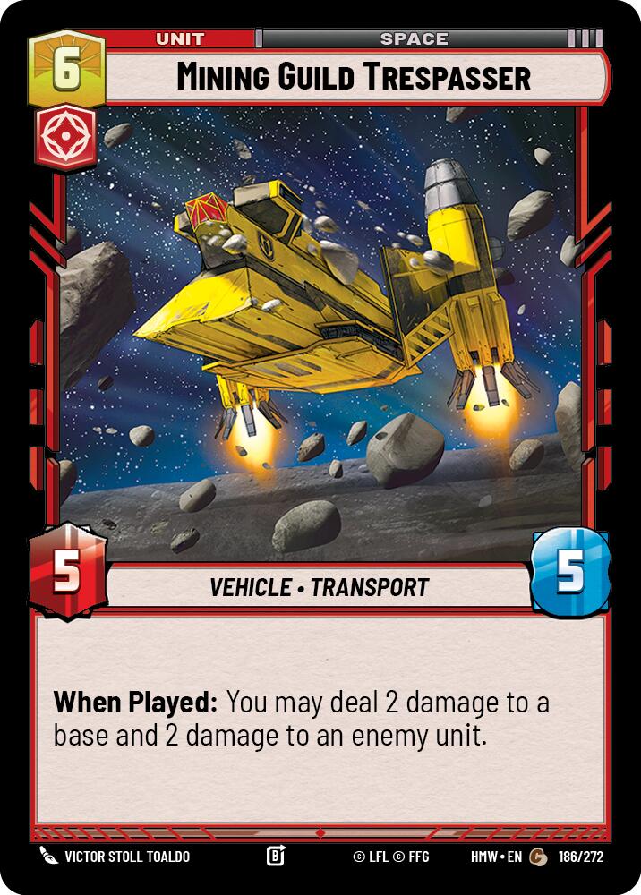 Mining Guild Trespasser (186/272) [Homeworlds]