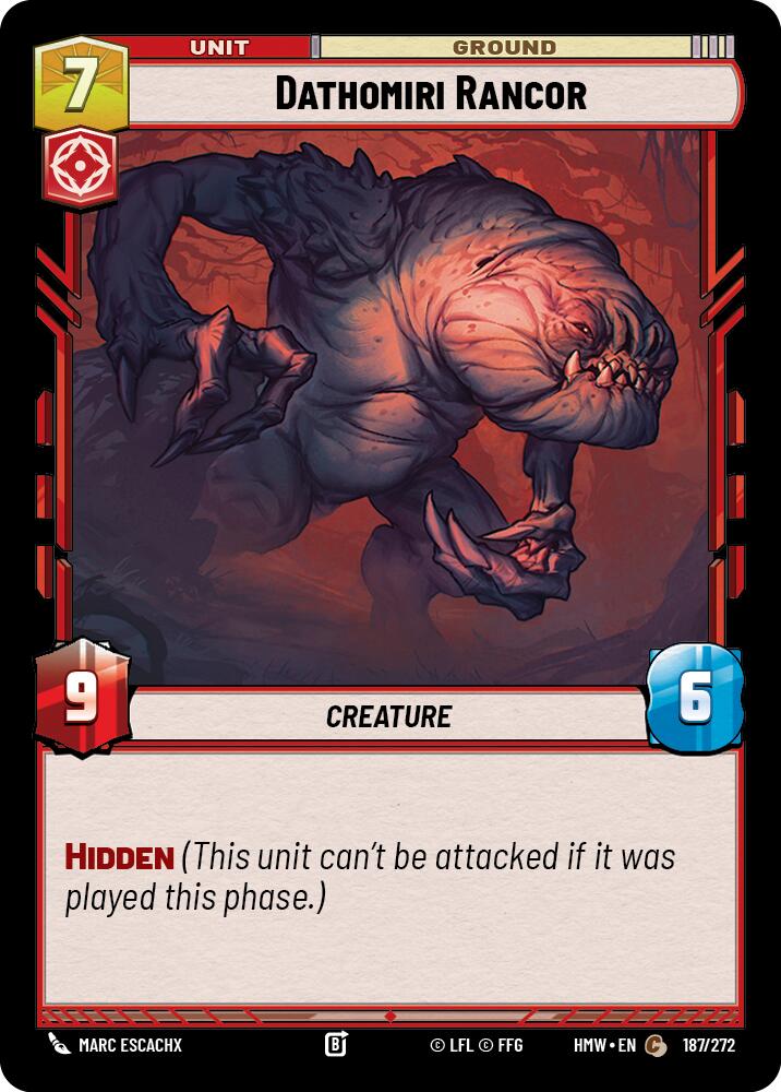 Dathomiri Rancor (187/272) [Homeworlds]