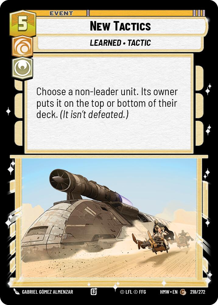New Tactics (218/272) [Homeworlds]