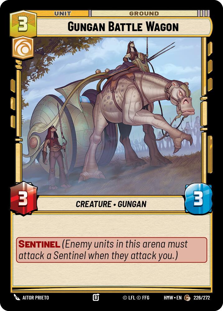 Gungan Battle Wagon (226/272) [Homeworlds]