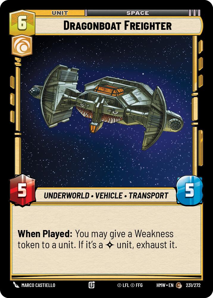 Dragonboat Freighter (231/272) [Homeworlds]