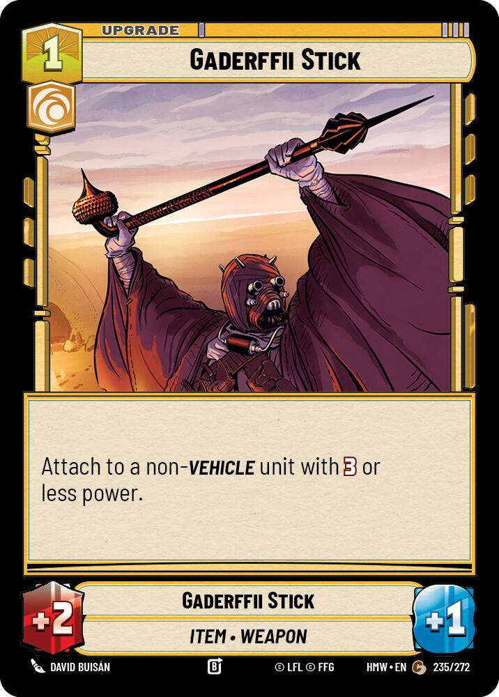 Gaderffii Stick (235/272) [Homeworlds]