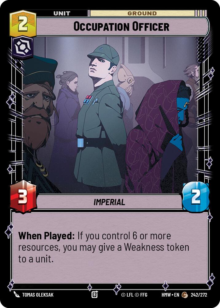 Occupation Officer (242/272) [Homeworlds]