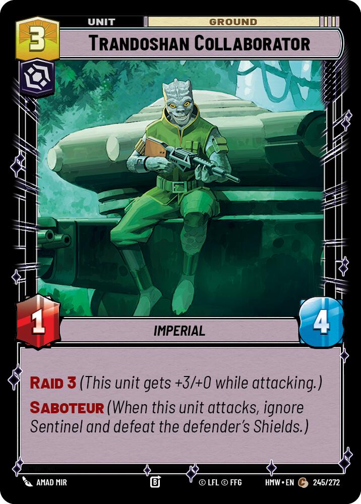 Trandoshan Collaborator (245/272) [Homeworlds]