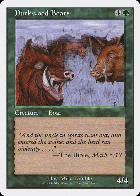 Durkwood Boars (38) [Starter 2000]