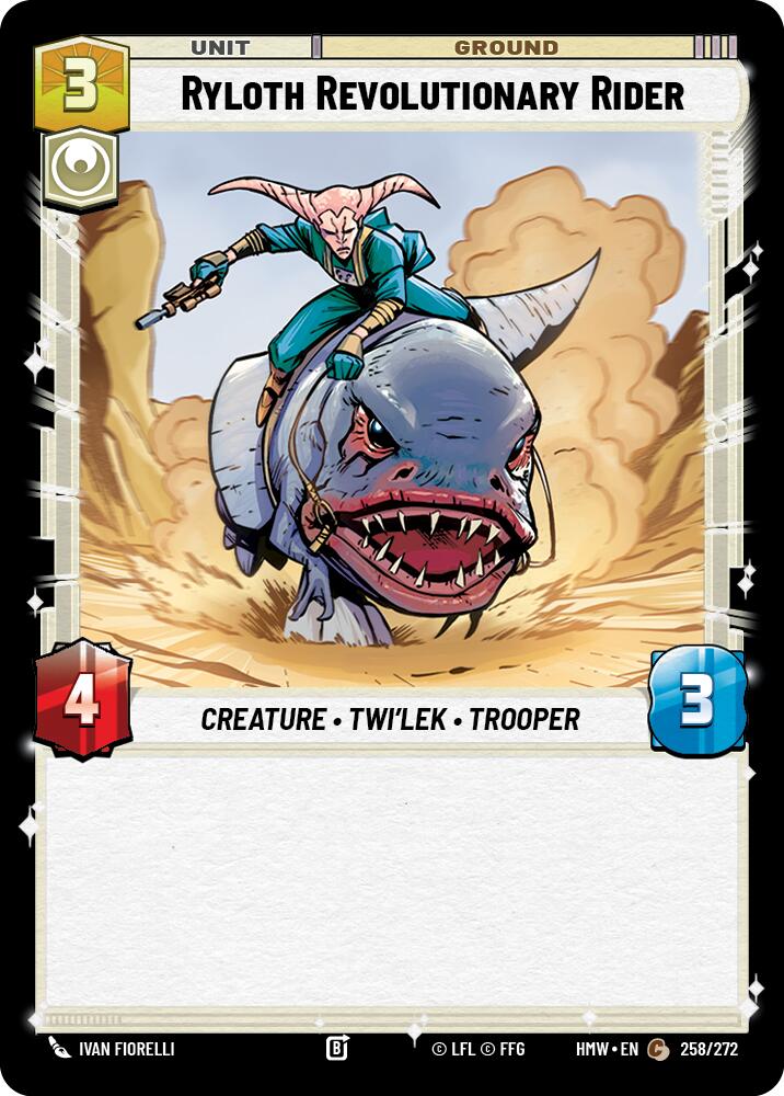 Ryloth Revolutionary Rider (258/272) [Homeworlds]