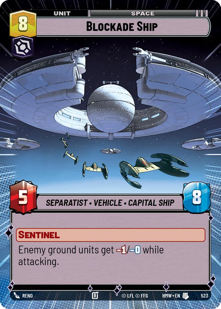 Blockade Ship (Hyperspace) (523) [Homeworlds]