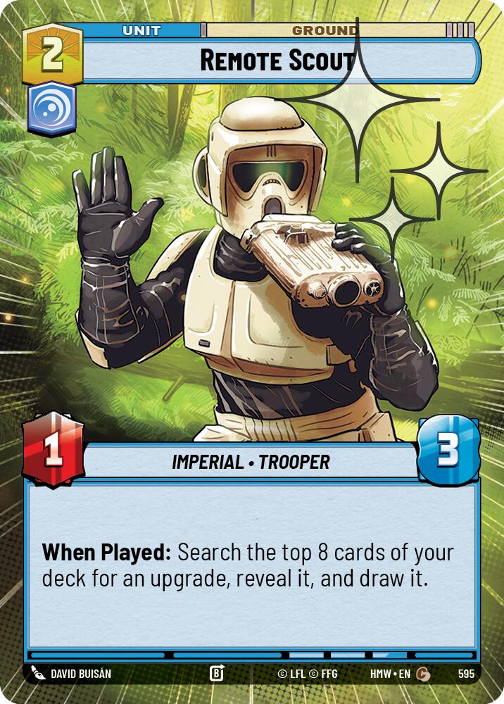 Remote Scout (Hyperspace Foil) (595) [Homeworlds]