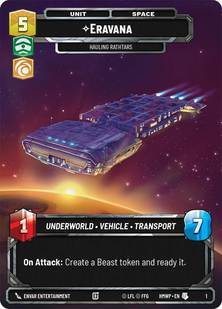 Eravana - Hauling Rathtars (1) [Homeworlds: Weekly Play Promos]