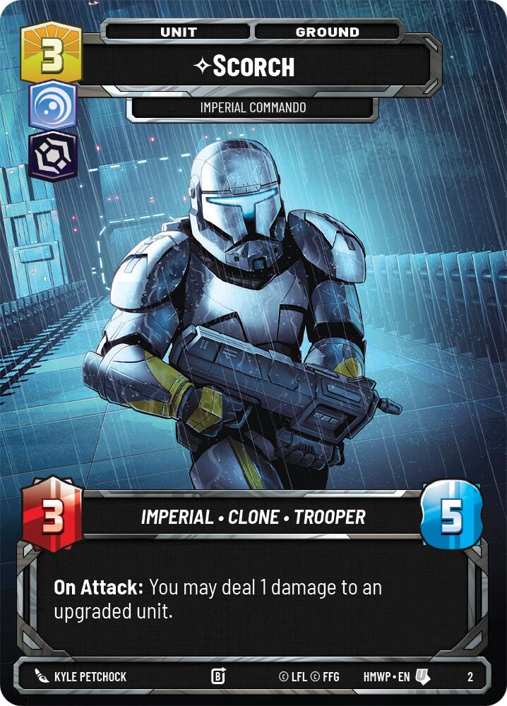 Scorch - Imperial Commando (2) [Homeworlds: Weekly Play Promos]