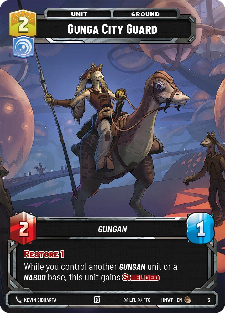 Gunga City Guard (5) [Homeworlds: Weekly Play Promos]